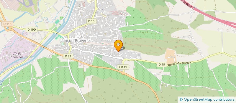 localisation de l'entreprise MONSIEUR LAURENT VALLIER à LANCON-PROVENCE
