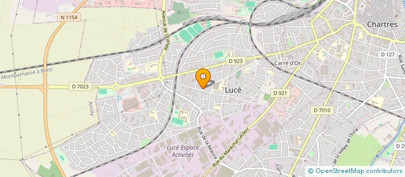 localisation de l'entreprise MONSIEUR LAURENT VALLIN à LUCE