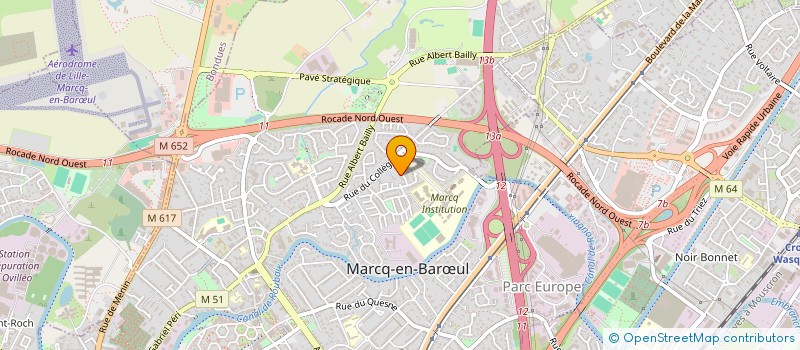 localisation de l'entreprise MONSIEUR LAURENT VANDENBEUSCH  MARCQ-EN-BARUL