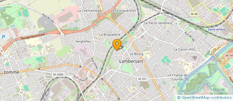 localisation de l'entreprise MONSIEUR LAURENT VANDEWIELE à LAMBERSART
