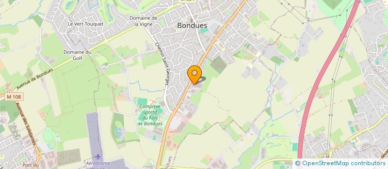 localisation de l'entreprise MONSIEUR LAURENT VANDURME  BONDUES