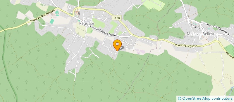 localisation de l'entreprise MONSIEUR LAURENT VANDYCKE à REGUSSE