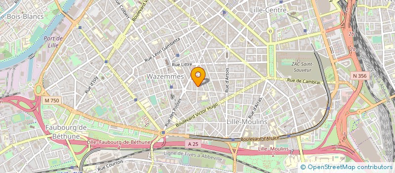 localisation de l'entreprise MONSIEUR LAURENT VANTHOURNOUT  LILLE