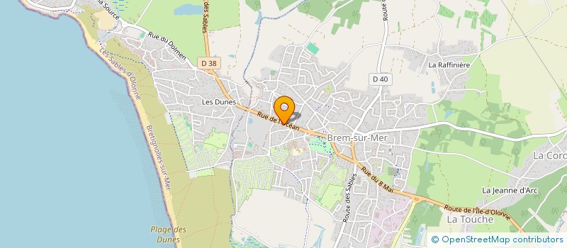 localisation de l'entreprise MONSIEUR LAURENT VARNEY à BREM-SUR-MER