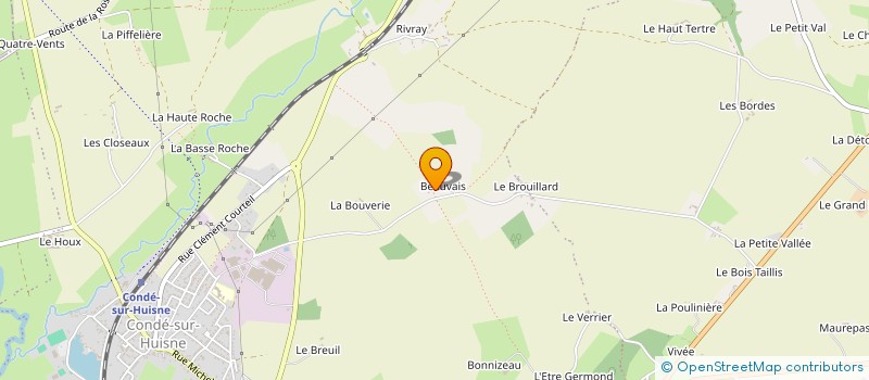localisation de l'entreprise MONSIEUR LAURENT VASSARD à SABLONS-SUR-HUISNE