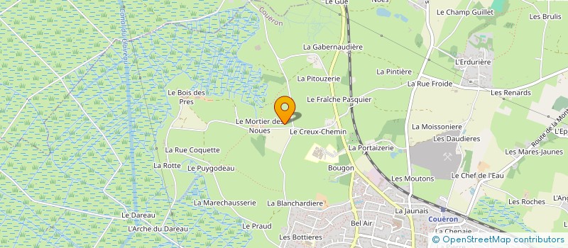 localisation de l'entreprise MONSIEUR LAURENT VASSEUR à COUERON