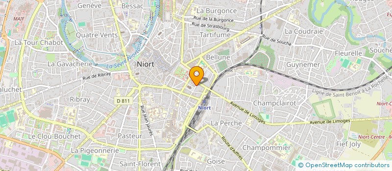 localisation de l'entreprise MONSIEUR LAURENT VASSORT à NIORT