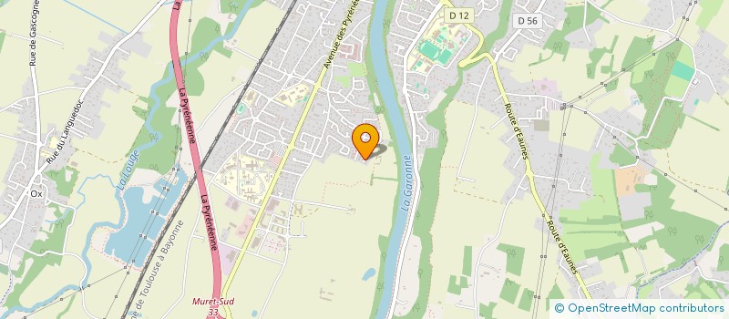 localisation de l'entreprise MONSIEUR LAURENT VAYSSE  MURET