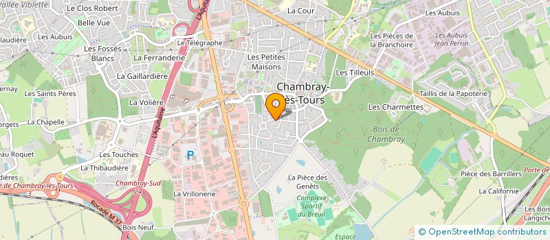 localisation de l'entreprise MONSIEUR LAURENT VECELLIO NONE à CHAMBRAY-LES-TOURS