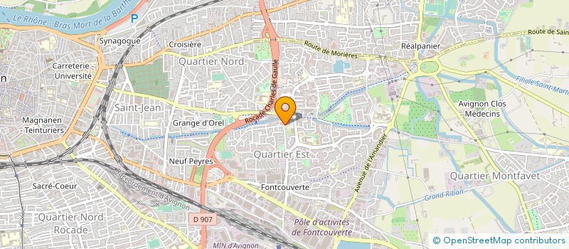 localisation de l'entreprise MONSIEUR LAURENT VEDEL  AVIGNON