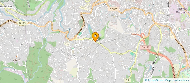 localisation de l'entreprise MONSIEUR LAURENT VELA à GRASSE