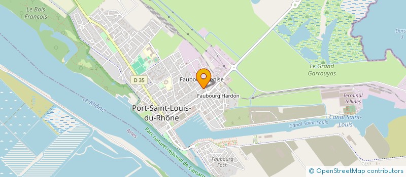 localisation de l'entreprise MONSIEUR LAURENT VELLEMENT à PORT-SAINT-LOUIS-DU-RHONE
