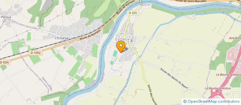 localisation de l'entreprise MONSIEUR LAURENT VERBEKE  EYMEUX