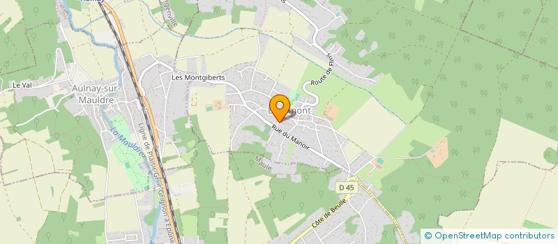 localisation de l'entreprise MONSIEUR LAURENT VERCAMBRE  BAZEMONT