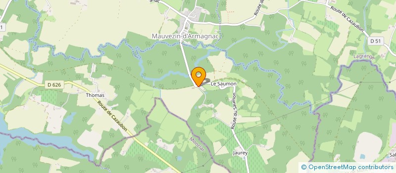 localisation de l'entreprise MONSIEUR LAURENT VERGELY  LABASTIDE-D'ARMAGNAC