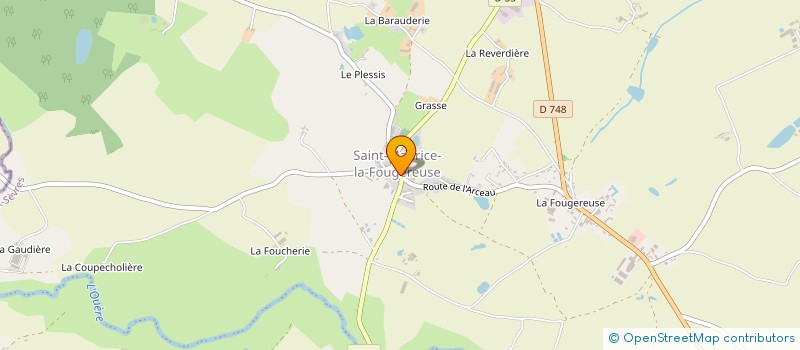 localisation de l'entreprise MONSIEUR LAURENT VERGNEAU à SAINT MAURICE ETUSSON