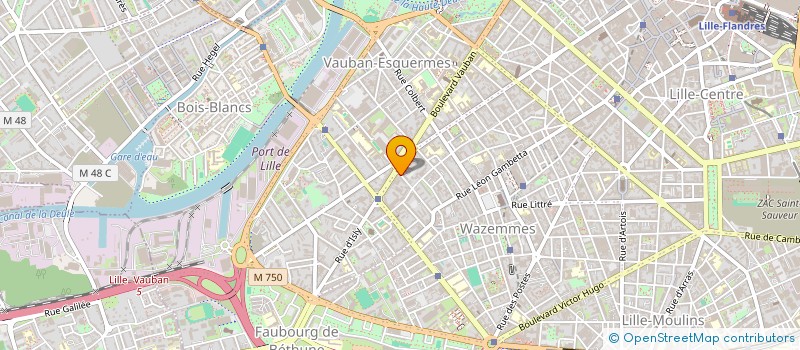 localisation de l'entreprise MONSIEUR LAURENT VERHEU à LILLE