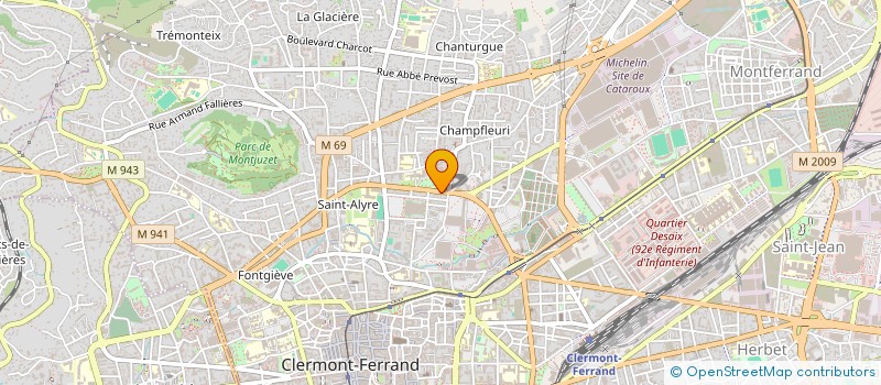 localisation de l'entreprise MONSIEUR LAURENT VERLYNDE  CLERMONT-FERRAND