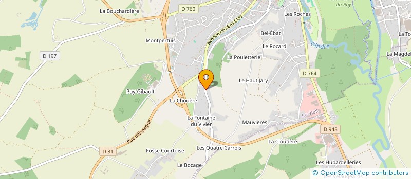 localisation de l'entreprise MONSIEUR LAURENT VERRIER à LOCHES