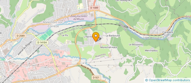 localisation de l'entreprise MONSIEUR LAURENT VERRIER  MALEMORT