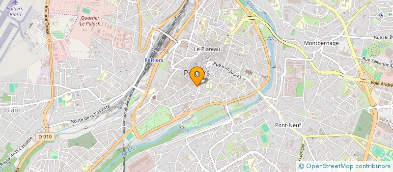 localisation de l'entreprise MONSIEUR LAURENT VERSCHUEREN  POITIERS