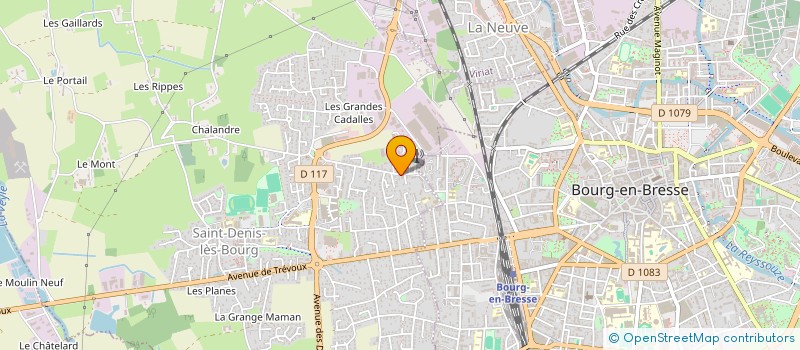 localisation de l'entreprise MONSIEUR LAURENT VEYRETOUT à SAINT-DENIS-LES-BOURG