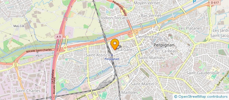 localisation de l'entreprise MONSIEUR LAURENT VIANY  PERPIGNAN