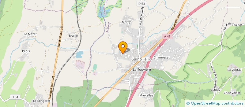 localisation de l'entreprise MONSIEUR LAURENT VIBERT  ALBY-SUR-CHERAN