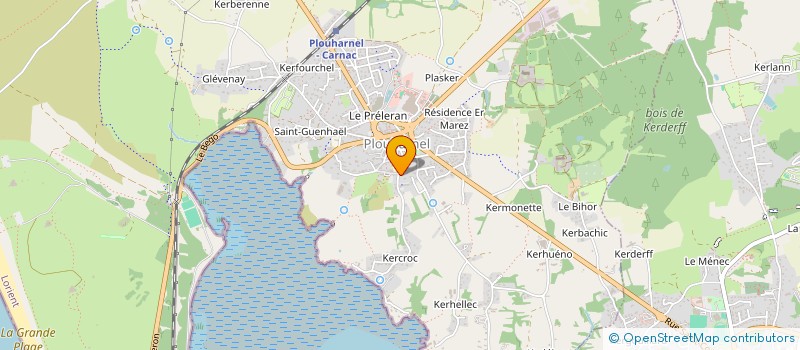 localisation de l'entreprise MONSIEUR LAURENT VIDAL à PLOUHARNEL