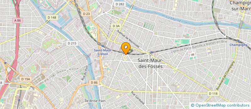 localisation de l'entreprise MONSIEUR LAURENT VIDAL à SAINT-MAUR-DES-FOSSES