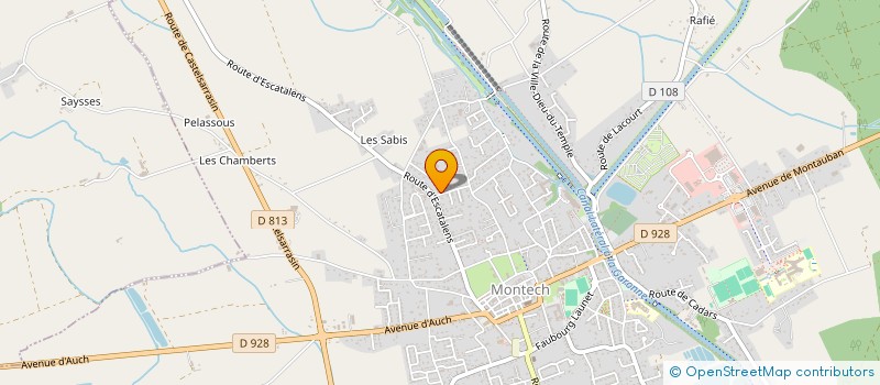 localisation de l'entreprise MONSIEUR LAURENT VIDAL  MONTAUBAN