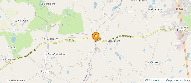 localisation de l'entreprise MONSIEUR LAURENT VIDAL  LA CHAPELLE-SAINT-LAURENT