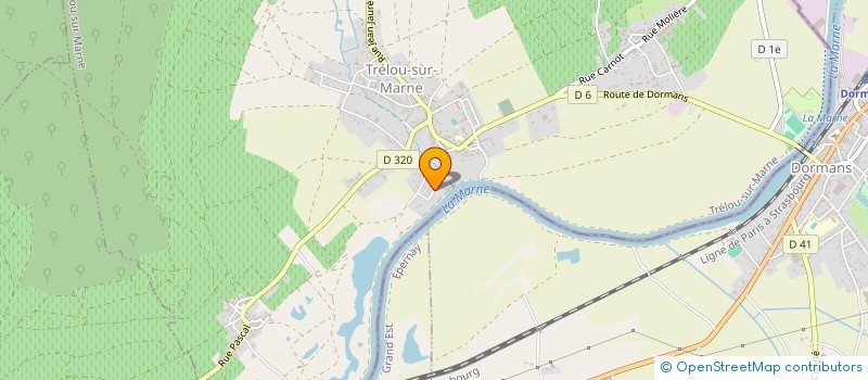 localisation de l'entreprise MONSIEUR LAURENT VIEILLARD à TRELOU SUR MARNE