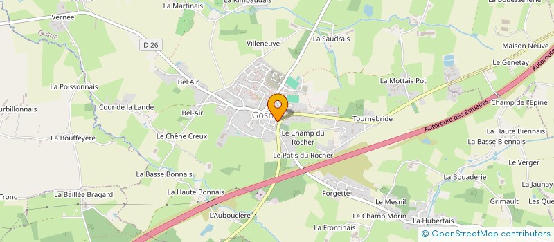 localisation de l'entreprise MONSIEUR LAURENT VIEL  GOSNE