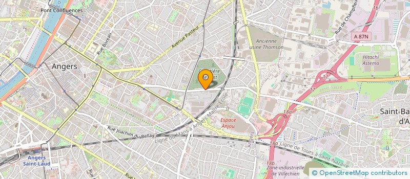 localisation de l'entreprise MONSIEUR LAURENT VIEL à ANGERS