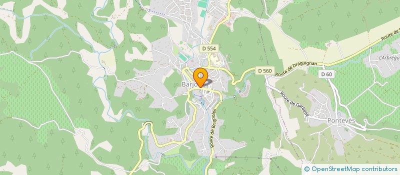 localisation de l'entreprise MONSIEUR LAURENT VIGNAL à BARJOLS