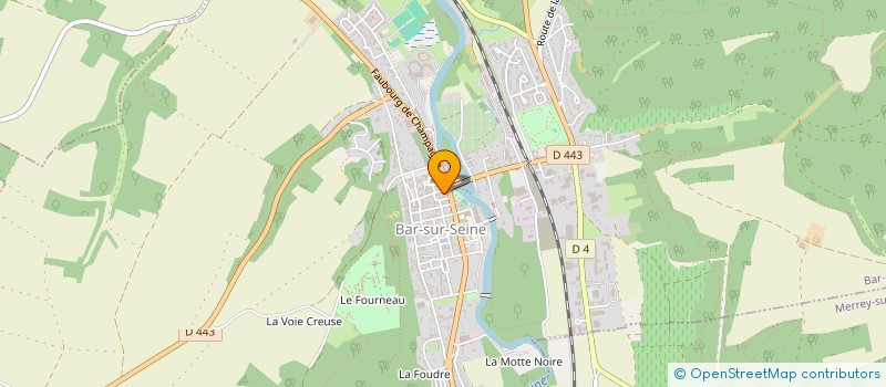 localisation de l'entreprise MONSIEUR LAURENT VIGNE à BAR-SUR-SEINE