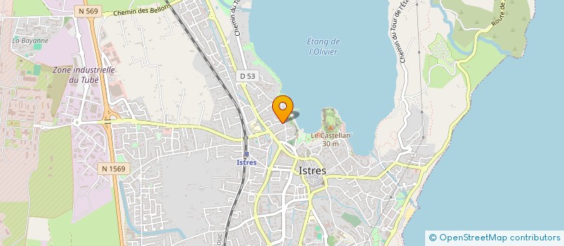 localisation de l'entreprise MONSIEUR LAURENT VIGNE  ISTRES