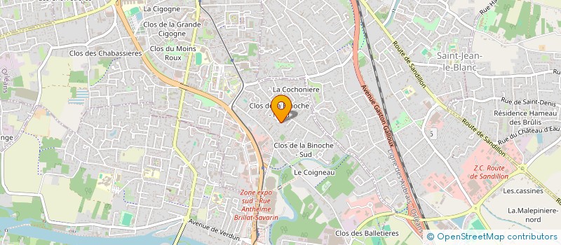 localisation de l'entreprise MONSIEUR LAURENT VIGNER  ORLEANS