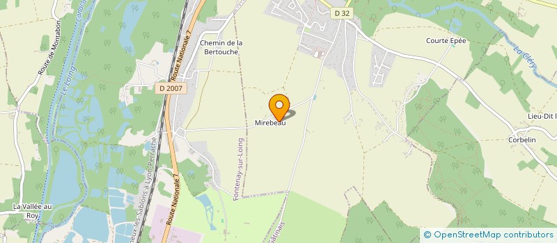 localisation de l'entreprise MONSIEUR LAURENT VIGREUX à FERRIERES-EN-GATINAIS