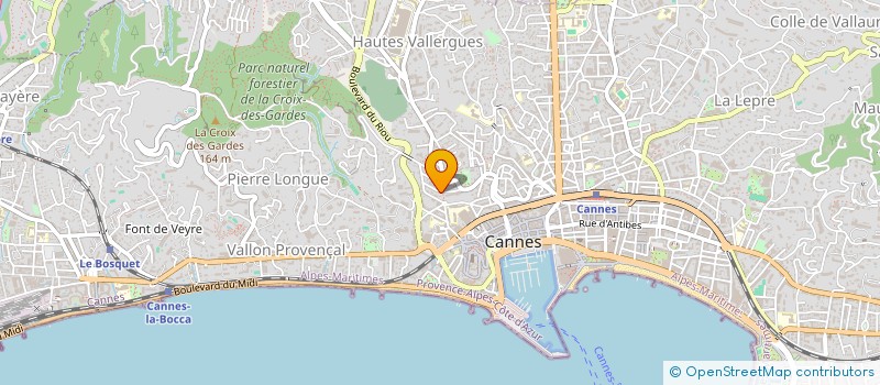 localisation de l'entreprise MONSIEUR LAURENT VILLA à CANNES