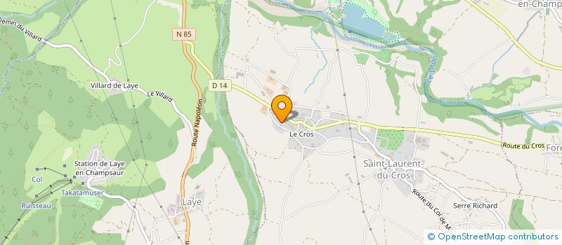 localisation de l'entreprise MONSIEUR LAURENT VILLAR  LE NOYER