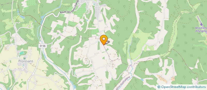 localisation de l'entreprise MONSIEUR LAURENT VILLARD  PROISSANS