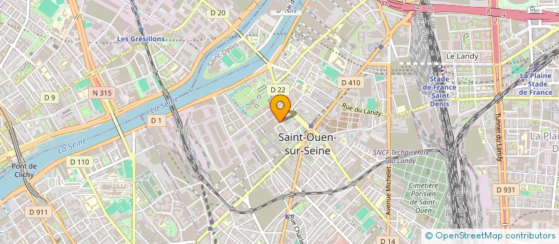 localisation de l'entreprise MONSIEUR LAURENT VINCENT à SAINT-OUEN-SUR-SEINE