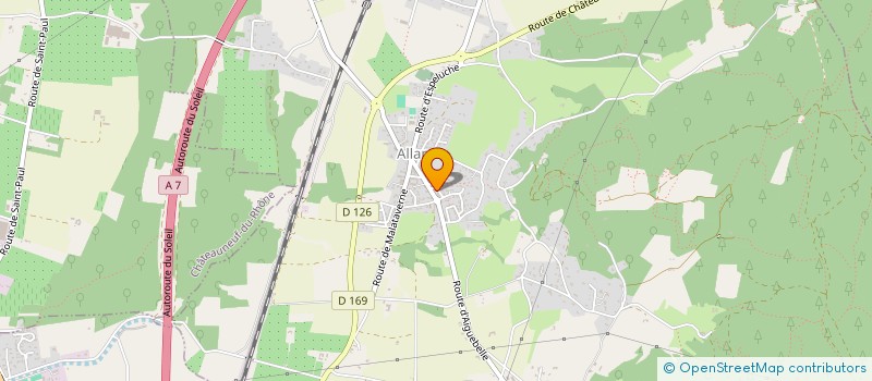 localisation de l'entreprise MONSIEUR LAURENT VIRAMA  ALLAN