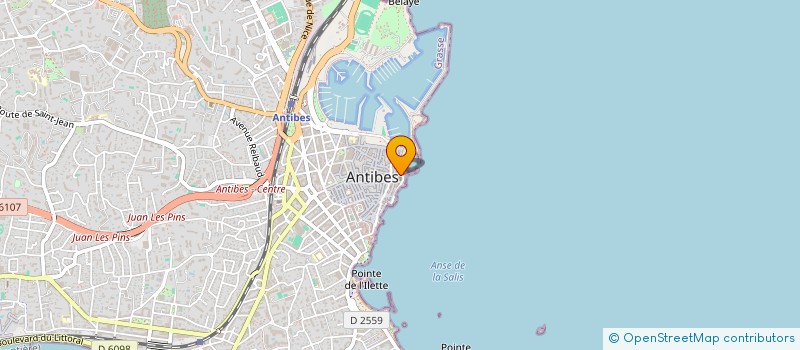 localisation de l'entreprise MONSIEUR LAURENT VISANI à ANTIBES