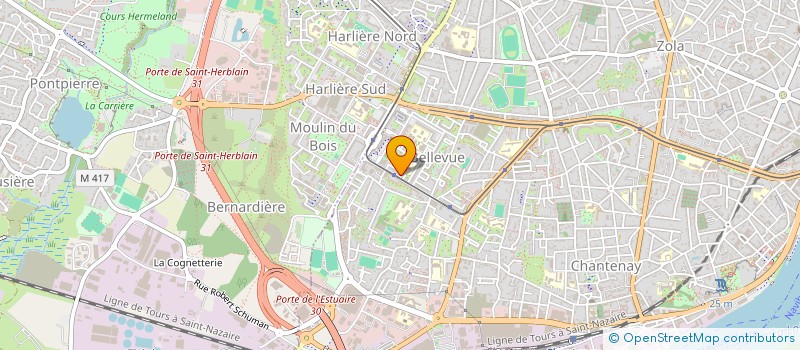 localisation de l'entreprise MONSIEUR LAURENT VITEL à NANTES