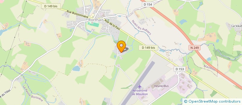 localisation de l'entreprise MONSIEUR LAURENT VIVION  SAINT-PIERRE-DES-ECHAUBROGNES