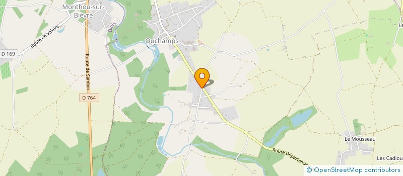 localisation de l'entreprise MONSIEUR LAURENT VOLET  LE CONTROIS-EN-SOLOGNE