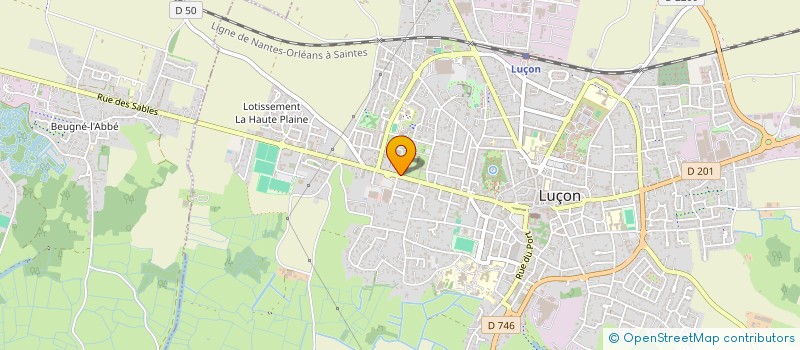 localisation de l'entreprise MONSIEUR LAURENT VOUHE  LUCON